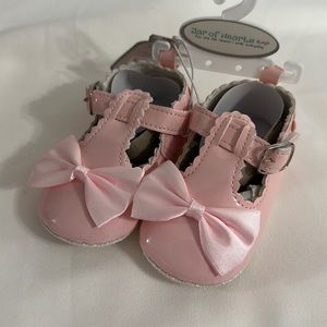 COPY - Blush pink infant shoes